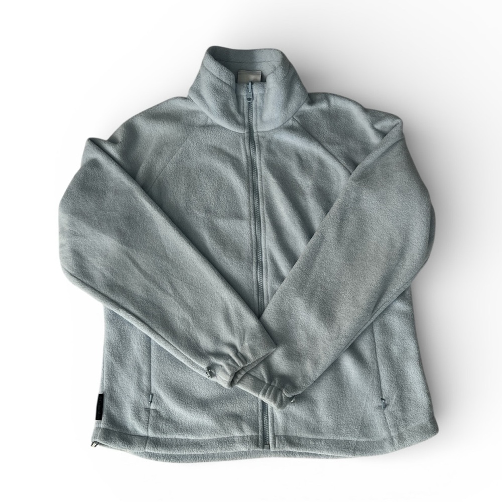 Columbia women’s Full Zip Fleece Jacket in Light Blue - SZ: Medium - Picture 8 of 8